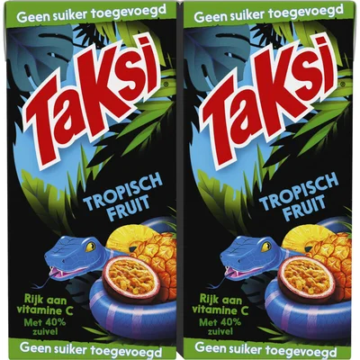 Taksi Jungle Fruit Geen Suiker Toegevoegd 10 x 200ML