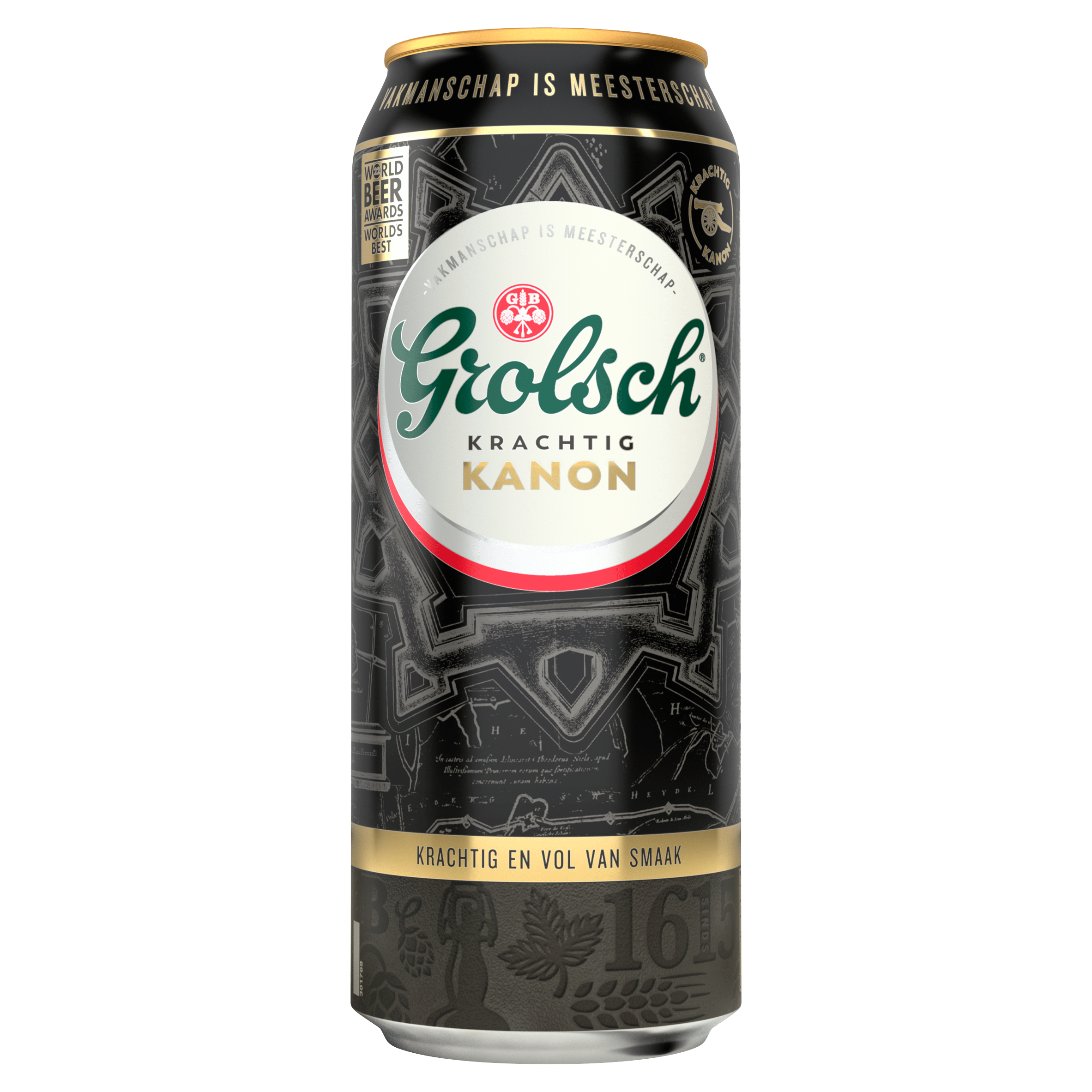 Grolsch - Krachtig Kanon - Blik - 500ML