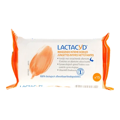Lactacyd 15 Reinigende Verzorgende Intiem Tissues