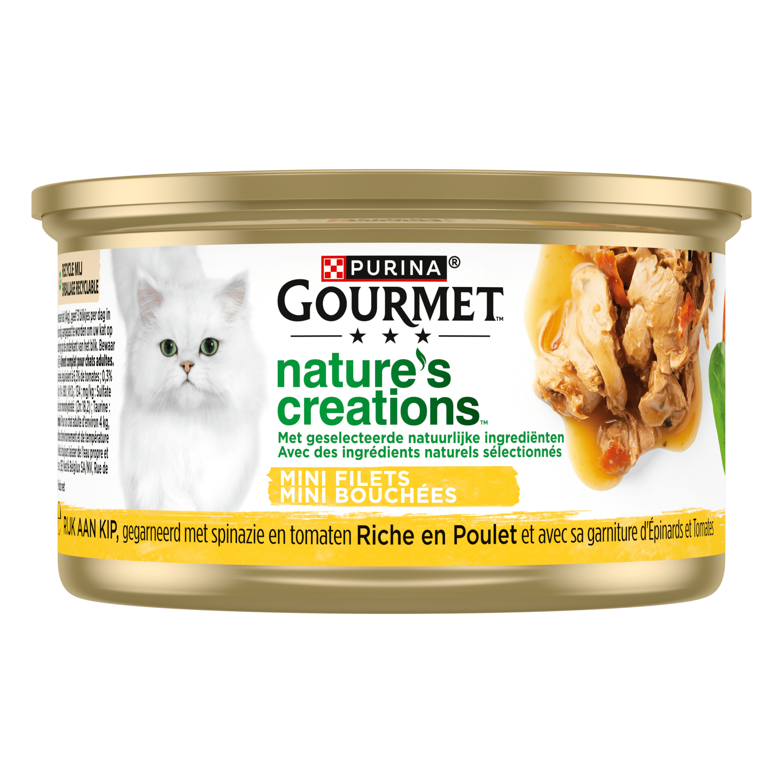 Gourmet Nature's Creations Kattenvoer nat met Kip