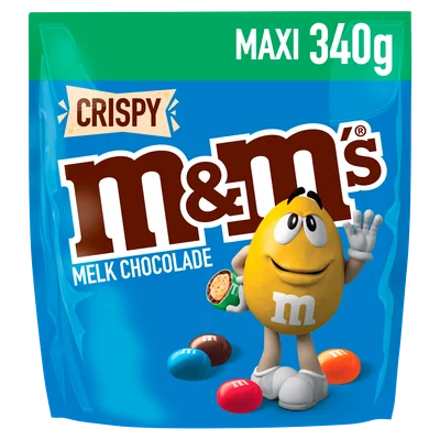 M&M'S Melk Chocolade Pinda Snoepjes Zak Middel
