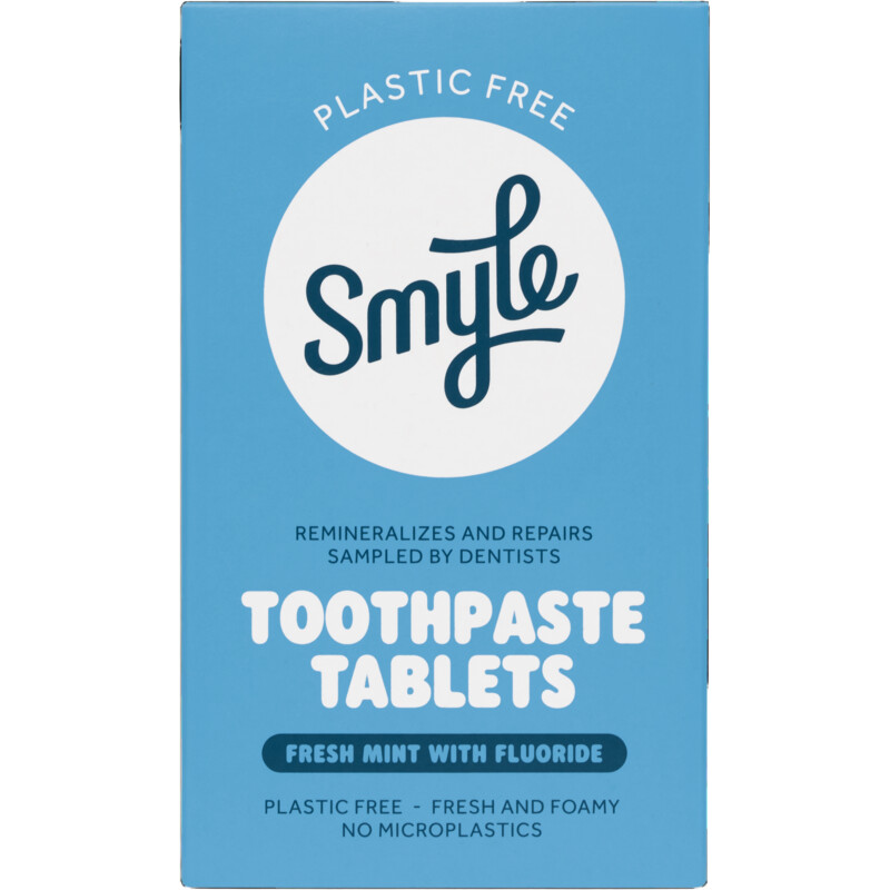 Smyle Tandpasta tabletten fluoride navul