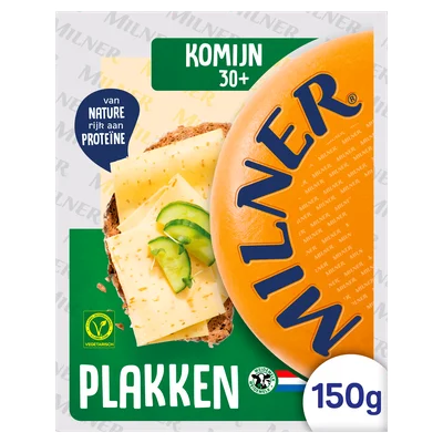 Milner Komijn Jong Belegen 30+ Kaas Plakken