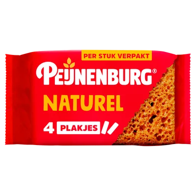 Peijnenburg ontbijtkoek naturel ongesneden 12 porties