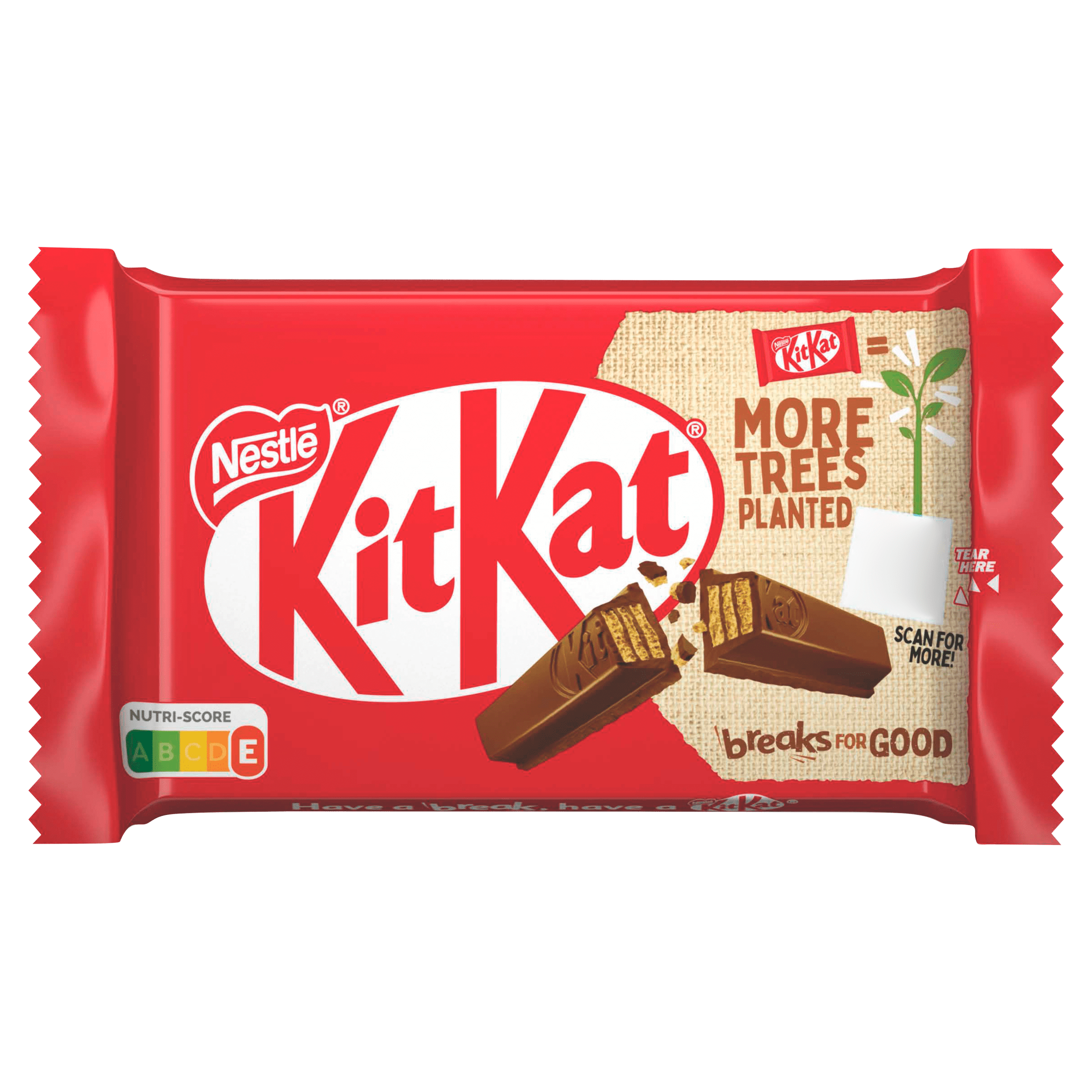 KitKat Melkchocoladereep double chocolate