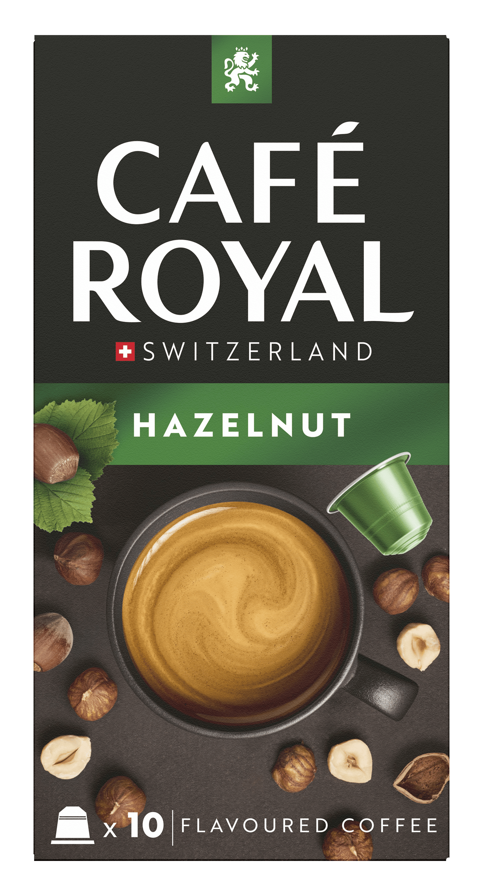 Café Royal Hazelnut Flavoured Coffee 10 Capsules 50 g