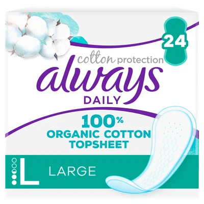 Always Daily Cotton Protection Inlegkruisjes