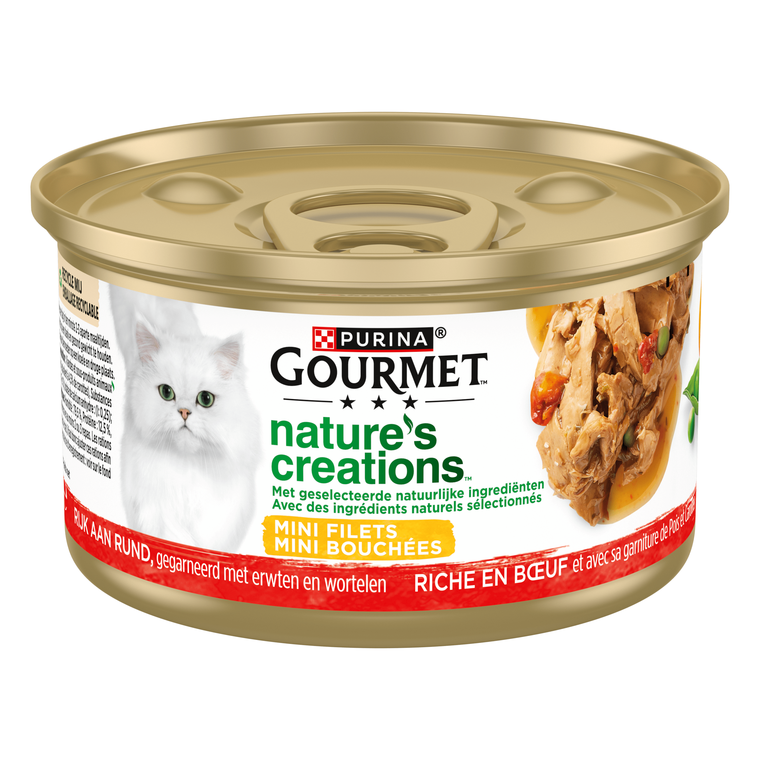 Gourmet Nature's Creations Kattenvoer nat met Rund