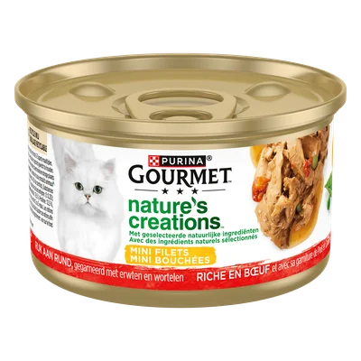 Gourmet Nature's Creations Kattenvoer nat met Rund