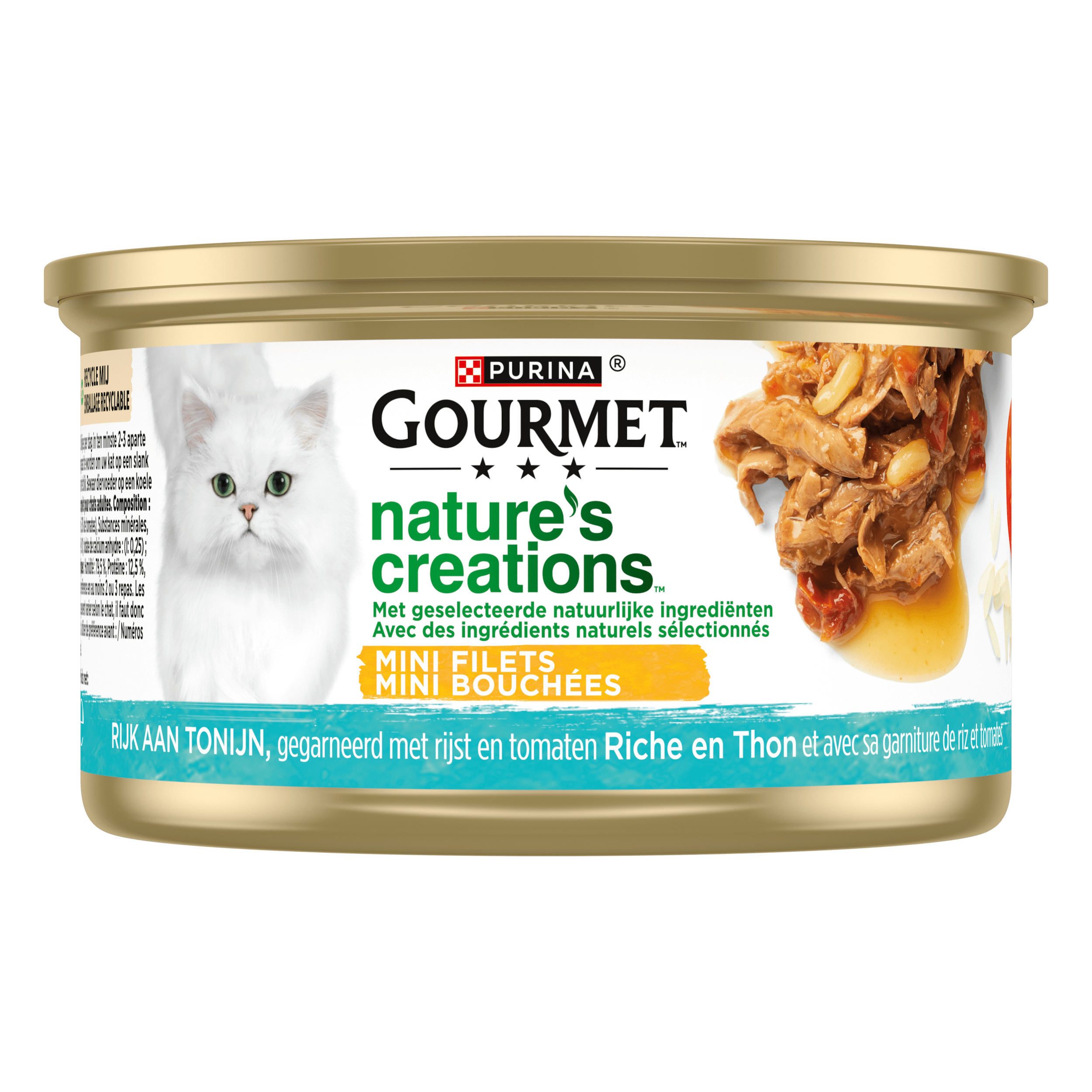Gourmet Nature's Creations Kattenvoer nat met Tonijn