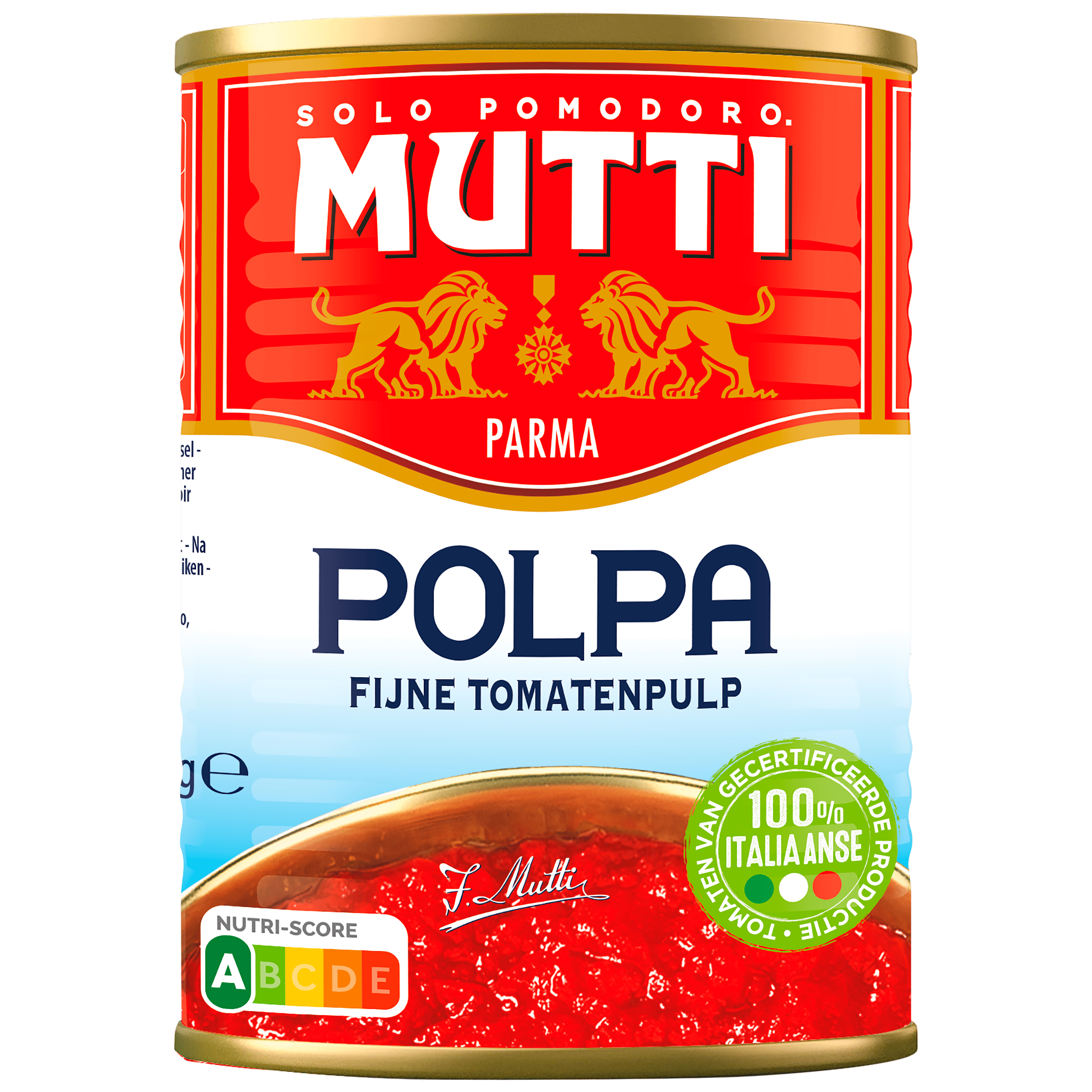 Mutti Polpa di Pomodoro Basilicum 400g