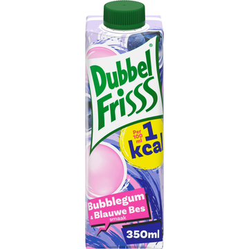 DubbelFrisss 1Kcal Appel - Perzik 0,35 L