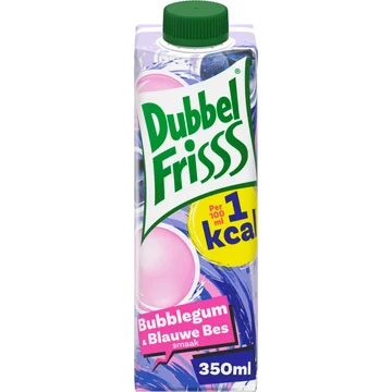 DubbelFrisss 1Kcal Appel - Perzik 0,35 L