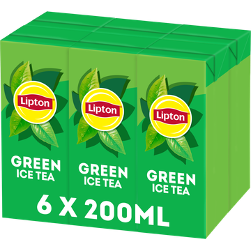 Lipton Ice Tea Green Pack 6 x 200 ml
