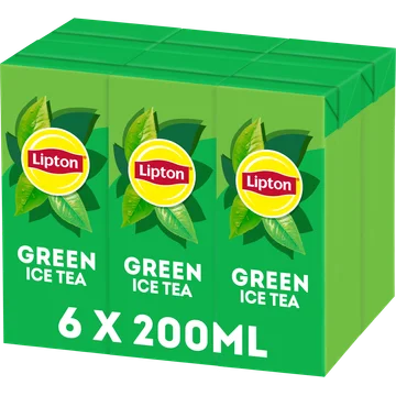 Lipton Ice Tea Green Pack 6 x 200 ml