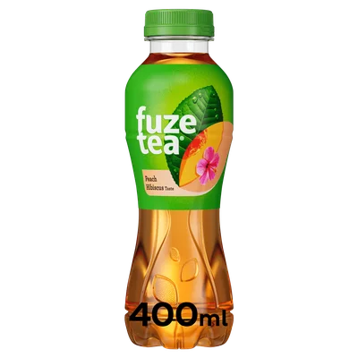 Fuze Tea Black Iced Tea Peach Hibiscus 400 ml
