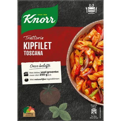Knorr Trattoria Pastagerecht Kipfilet Toscana 231 g
