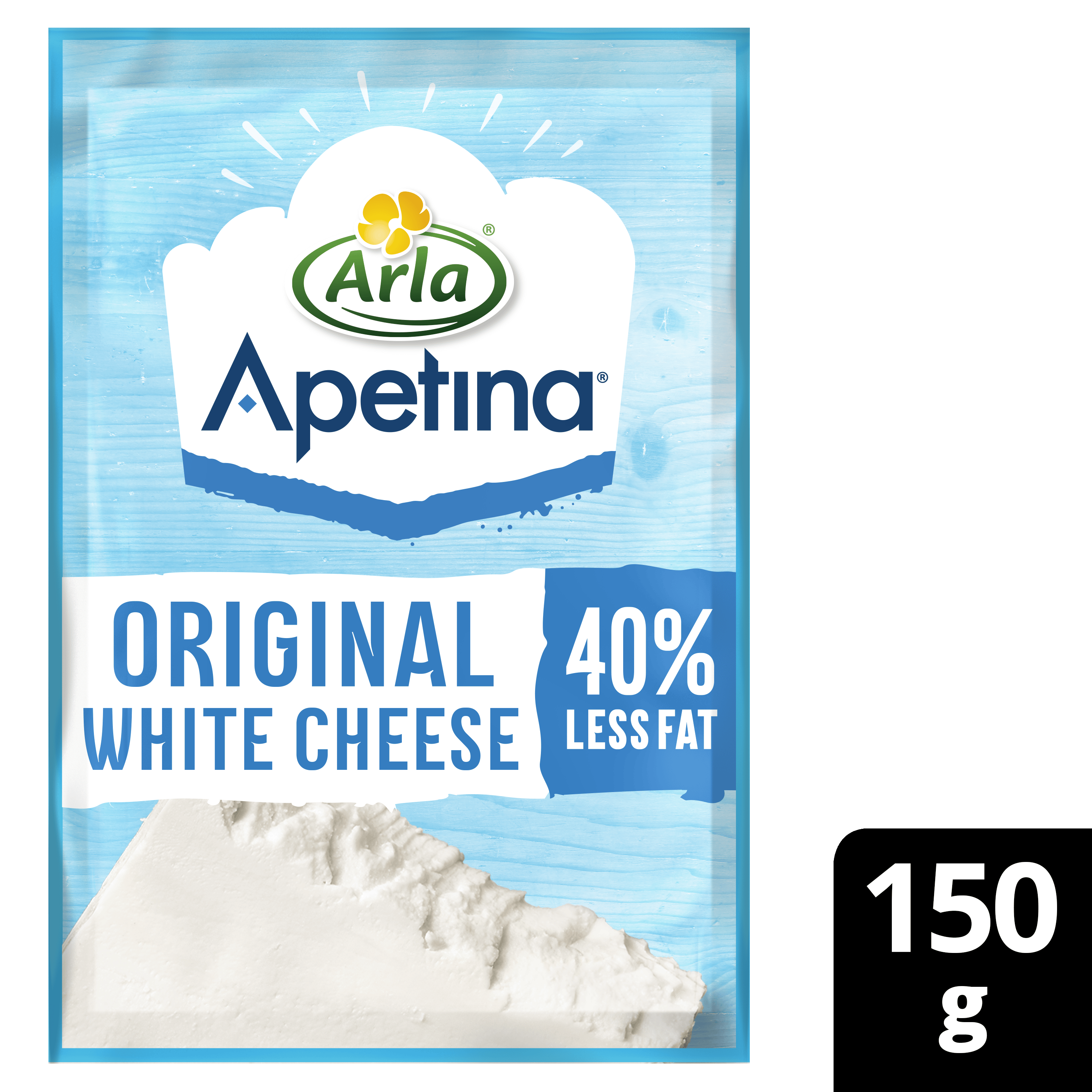 Arla Apetina witte kaasblokjes in brine light