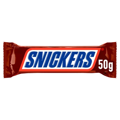 Snickers Chocolade pinda caramel reep 50g