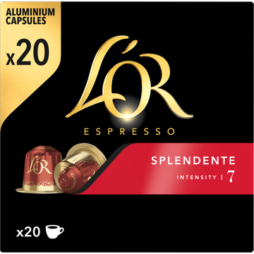 L'OR Espresso Forza Aluminium Capsules 20 Stuks 104 g