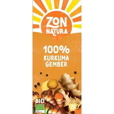 Zonnatura Biologische Thee - 100% Kurkuma Gember
