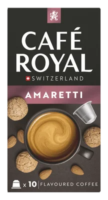 Café Royal Amaretti Flavoured Coffee 10 Capsules 50 g