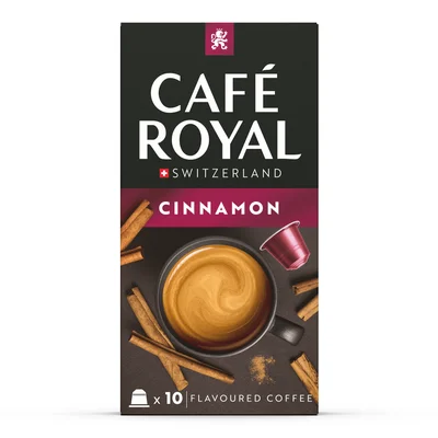 Café Royal Cinnamon Flavoured Coffee 10 Capsules 50 g