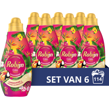 Robijn Wasmiddel Tropical - 6 x 665ML