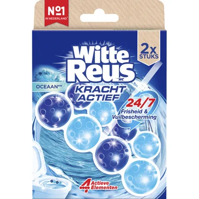 Witte Reus Toiletblok kracht actief oceaan