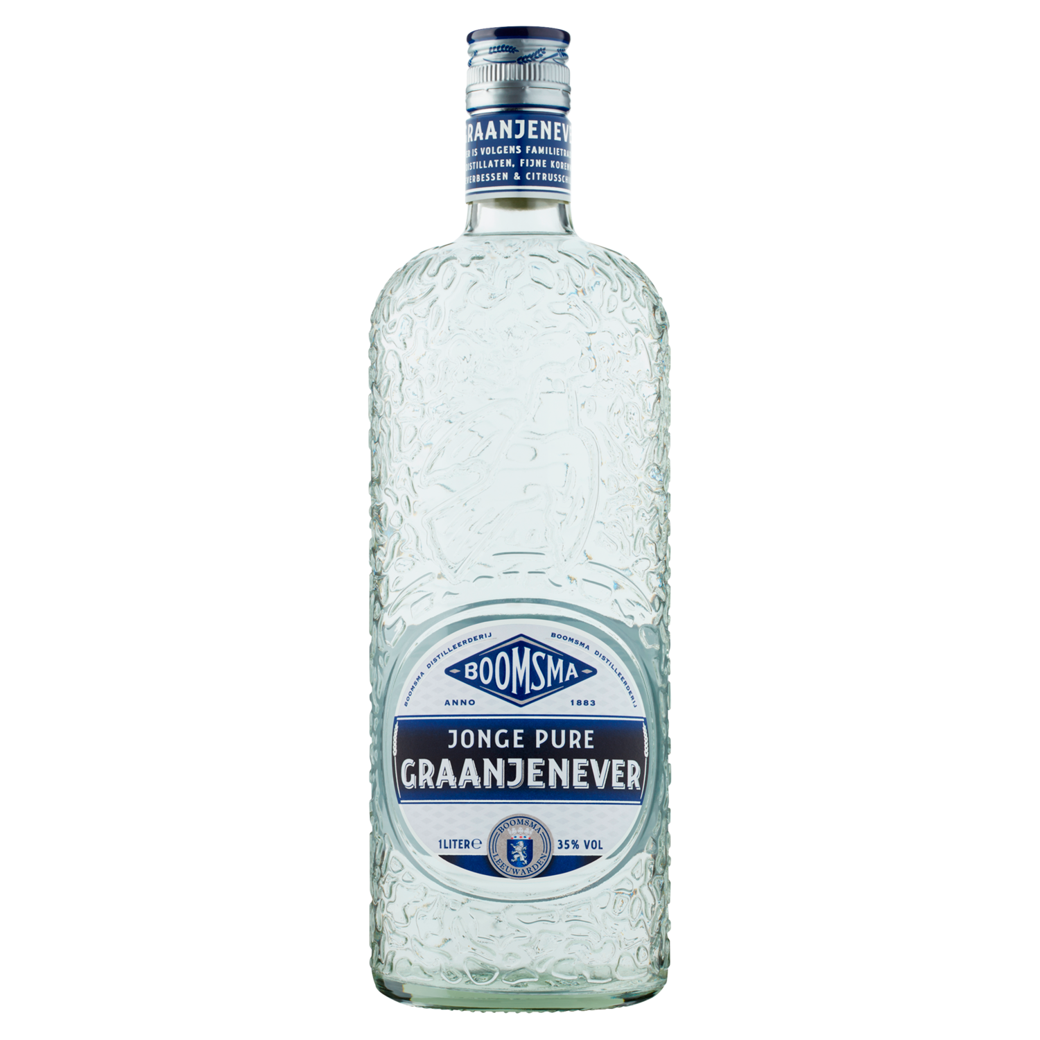 Boomsma Graanjenever Fles 1000 ml