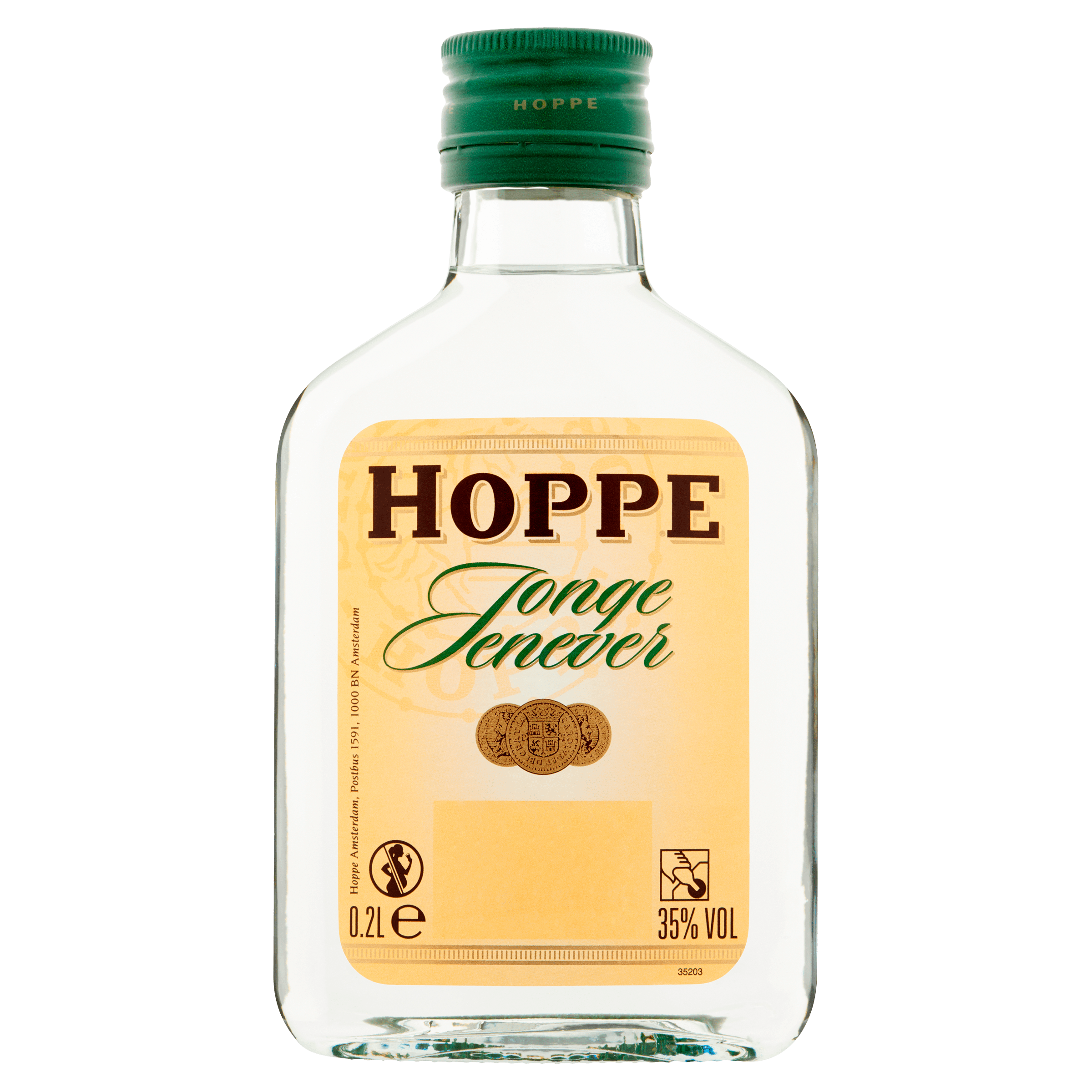 Hoppe Jonge Jenever Fles 200 ml