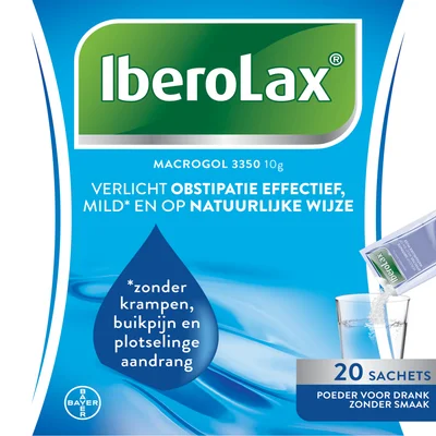 Iberolax laxeermiddel poeder Doos 20 st