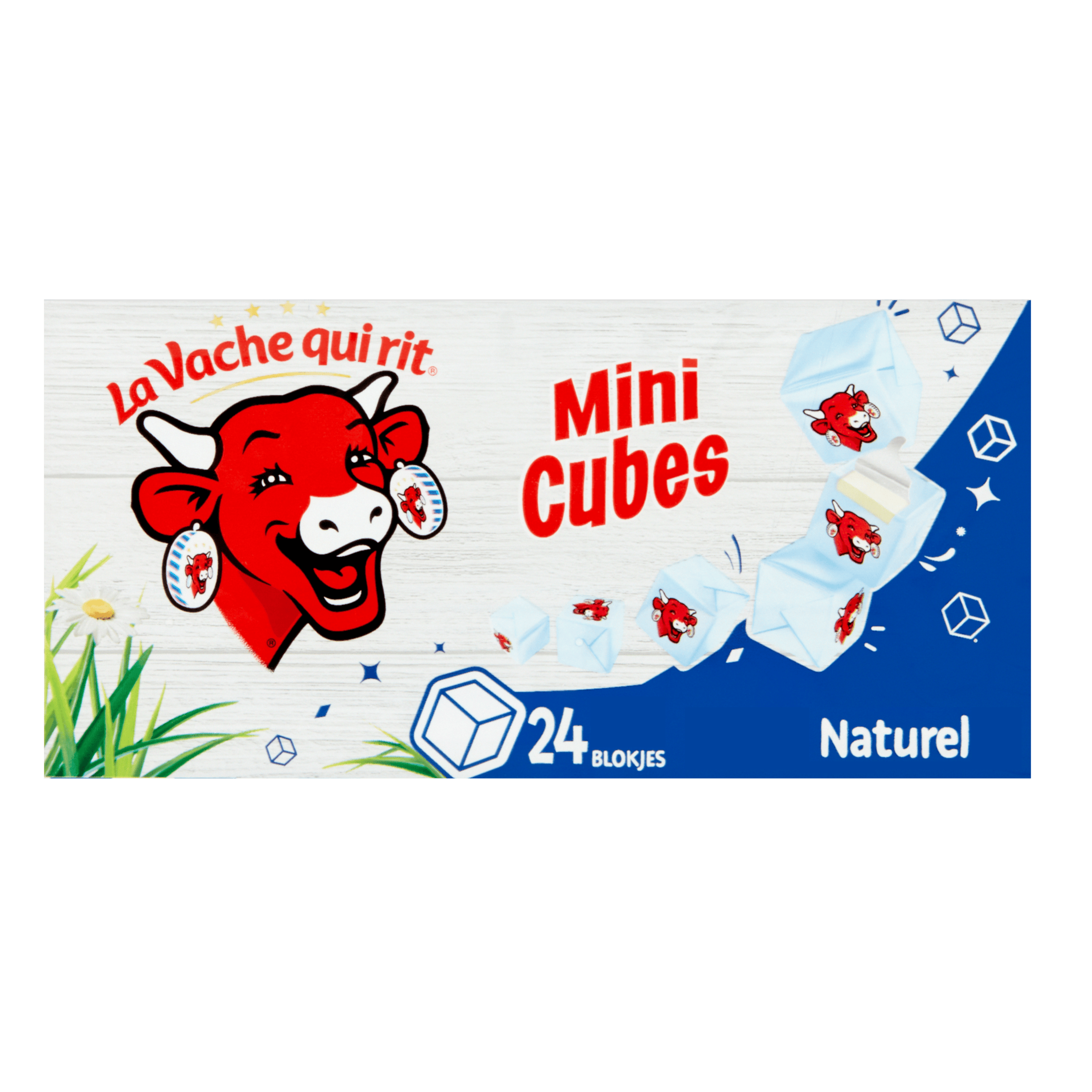 La Vache Qui Rit Mini cubes smeerkaas Doos 125 g