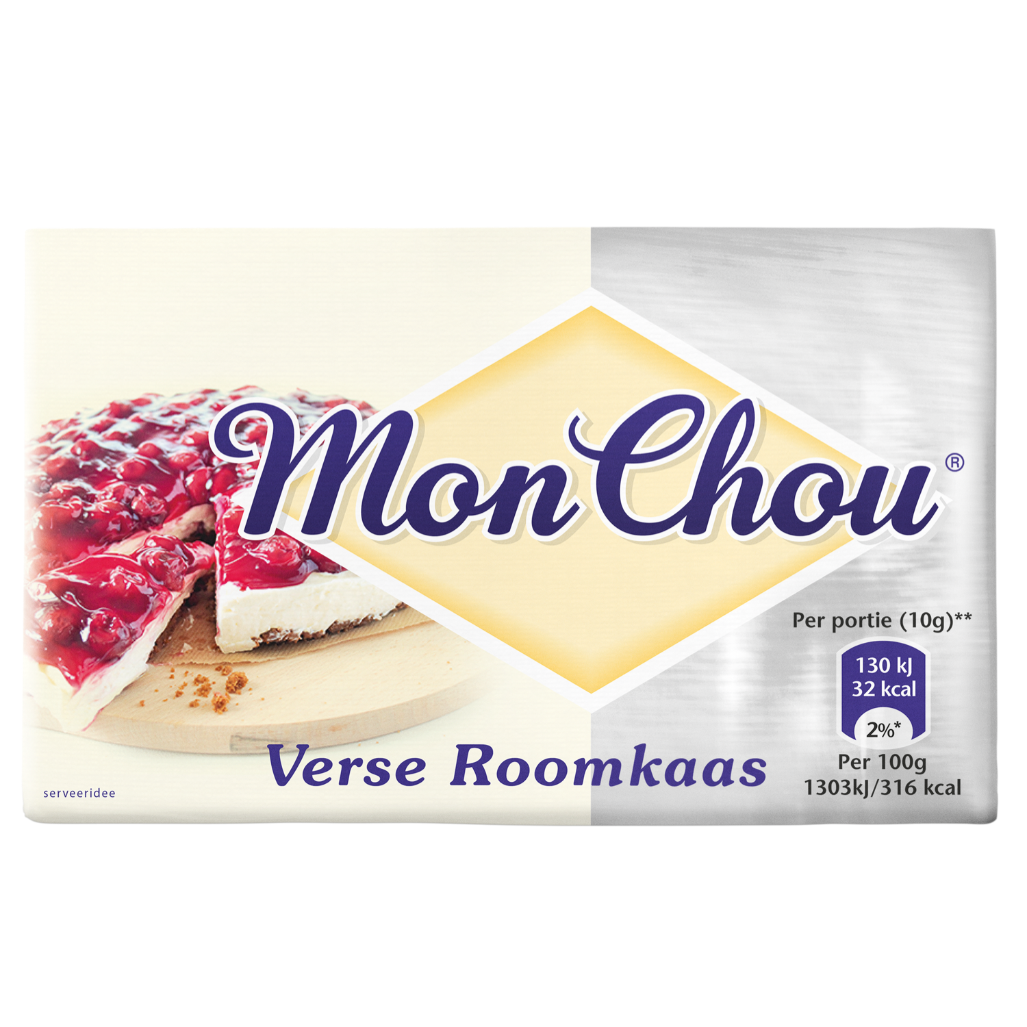 MonChou Verse roomkaas Wikkel 100 g