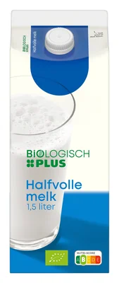 Biologisch PLUS Halfvolle melk