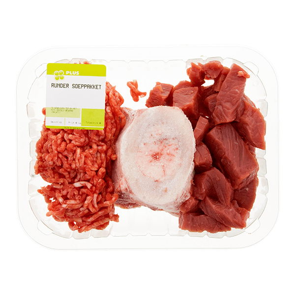 PLUS Boerentrots Rundersoeppakket 350 gram