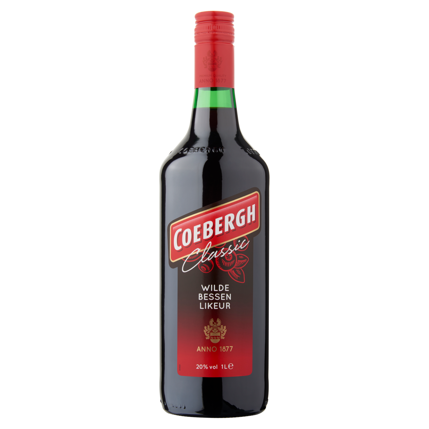 Coebergh Bessenjenever Fles 1000 ml