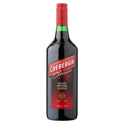 Coebergh Bessenjenever Fles 1000 ml