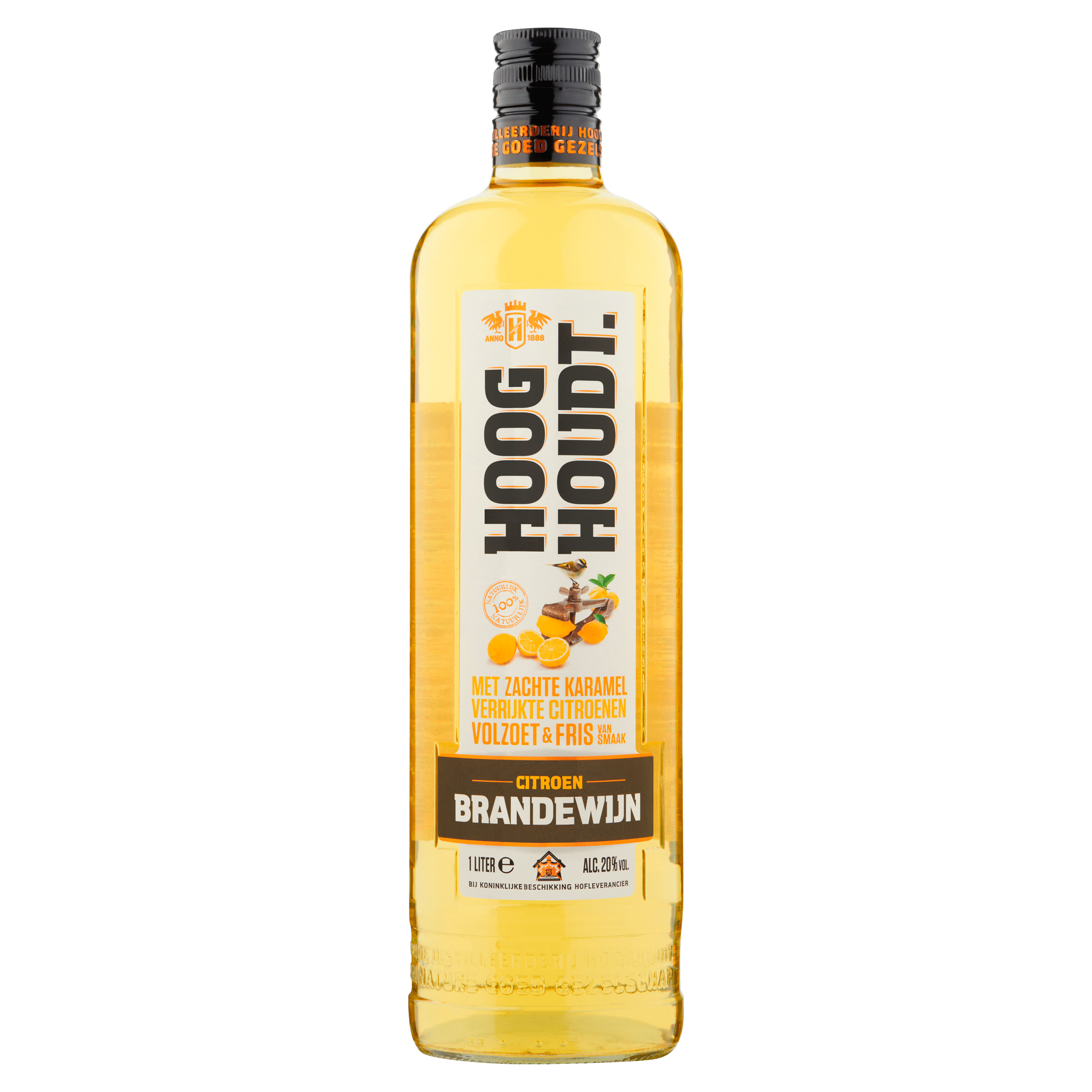 Hooghoudt Citroen Brandewijn Fles 1000 ml