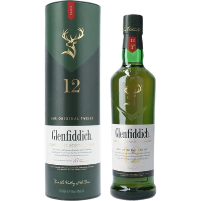Glenfiddich 12 Years Koker 700 ml
