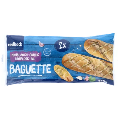 Coolback Duo baguette knoflook Zak 2 st