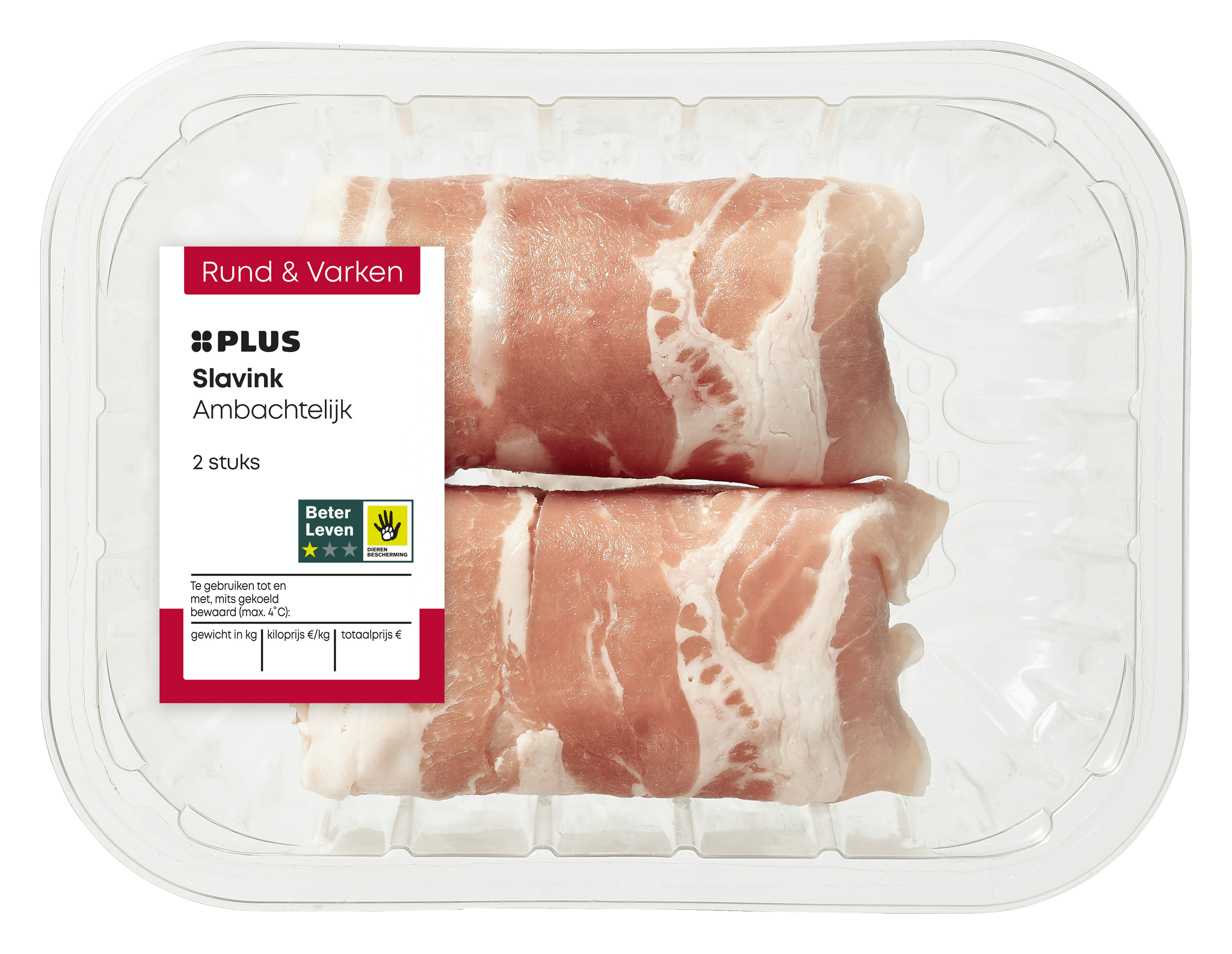 PLUS Slavink 2st Tray 200 g