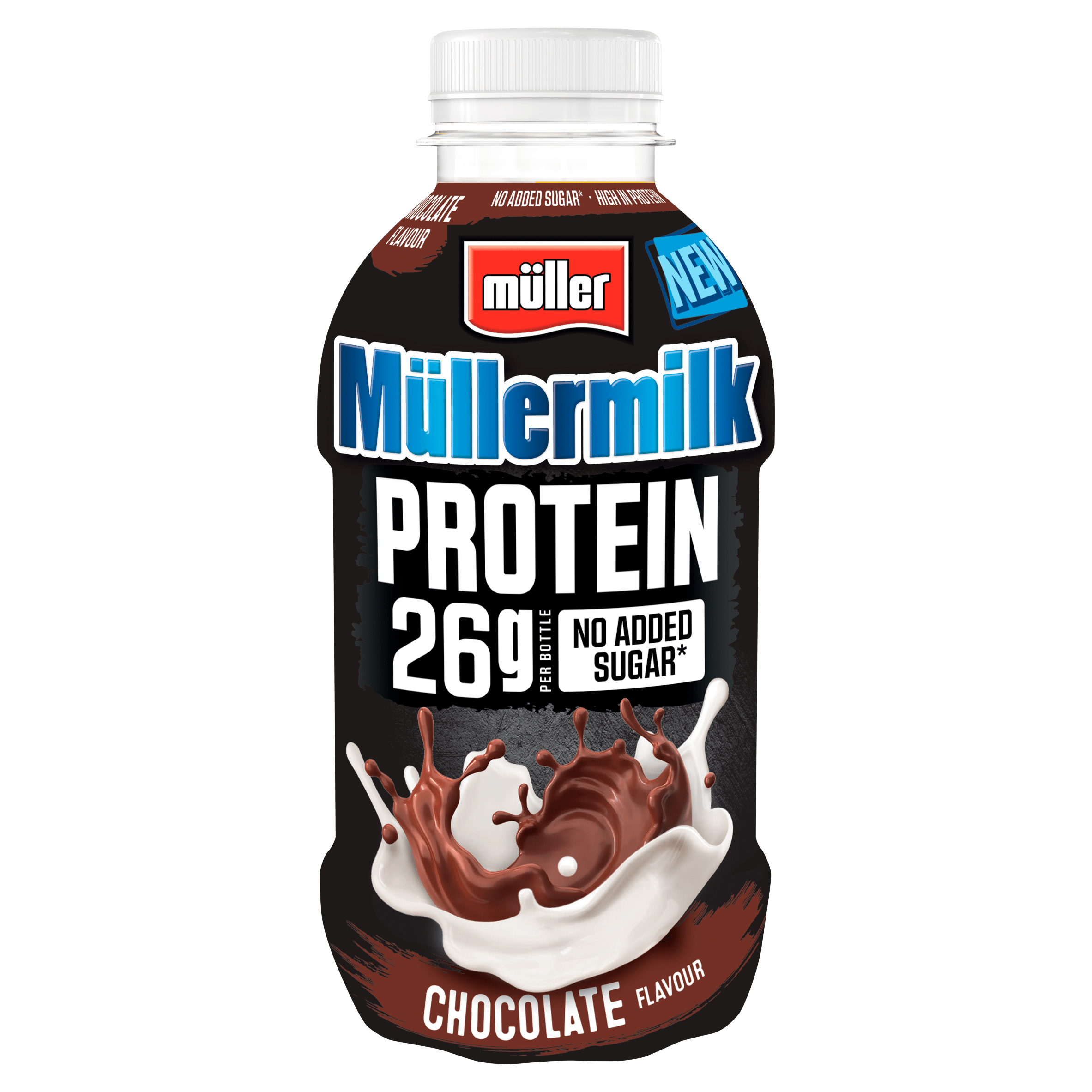 Müllermilk Protein chocolade Fles 400 g