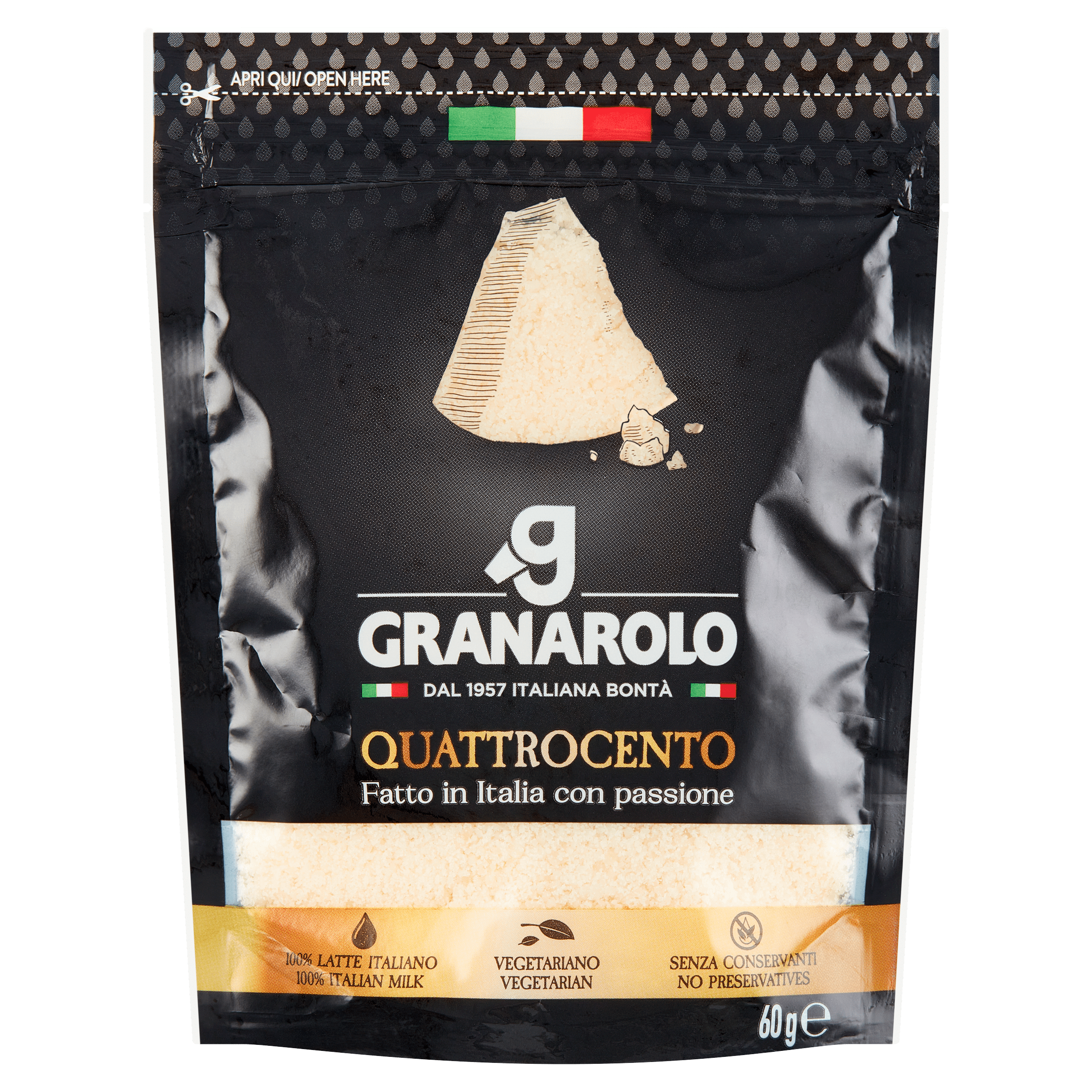 Granarolo Cuattrocento rasp Zakje 60 g