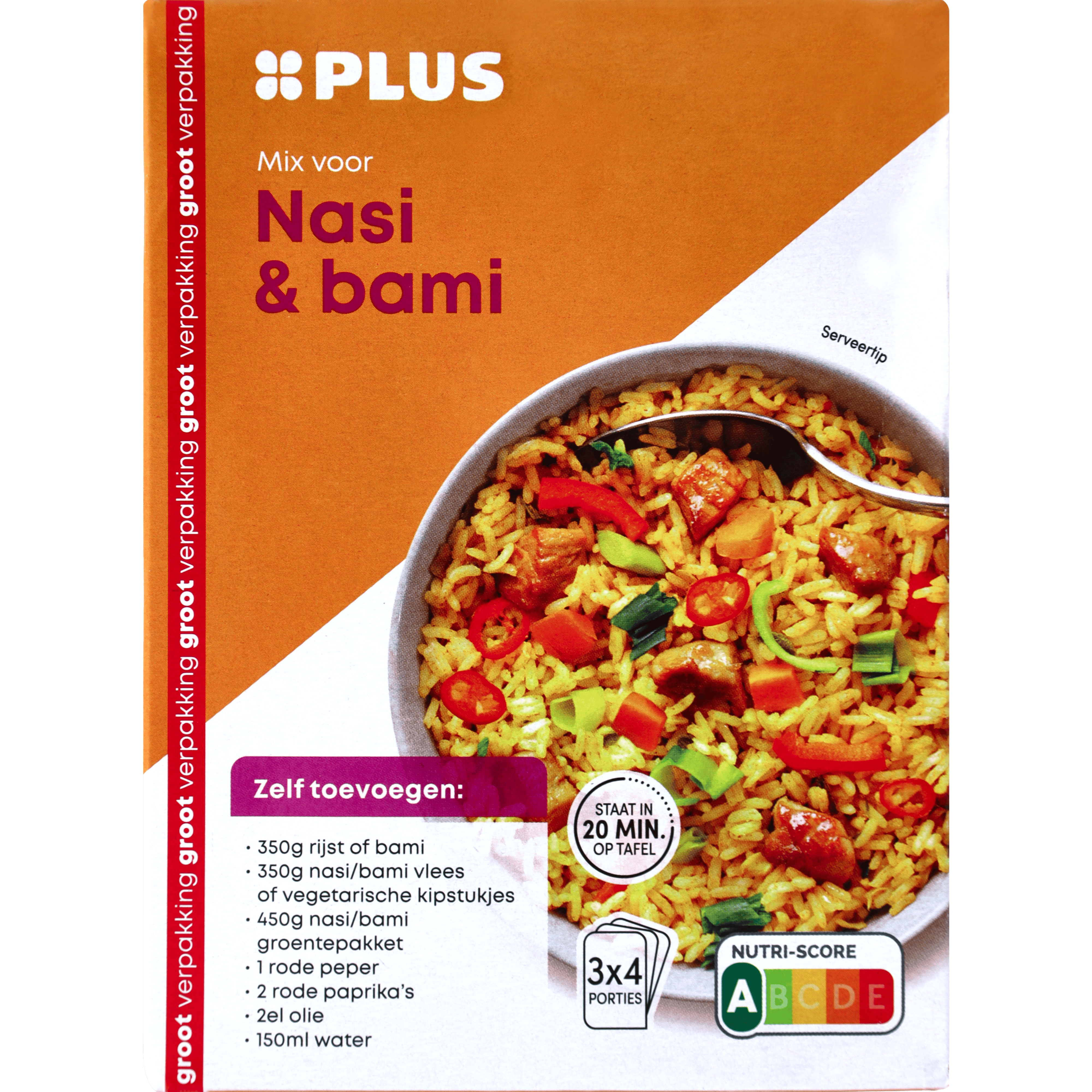 PLUS Mix voor Bami-Nasi Bag-in-box 117 g