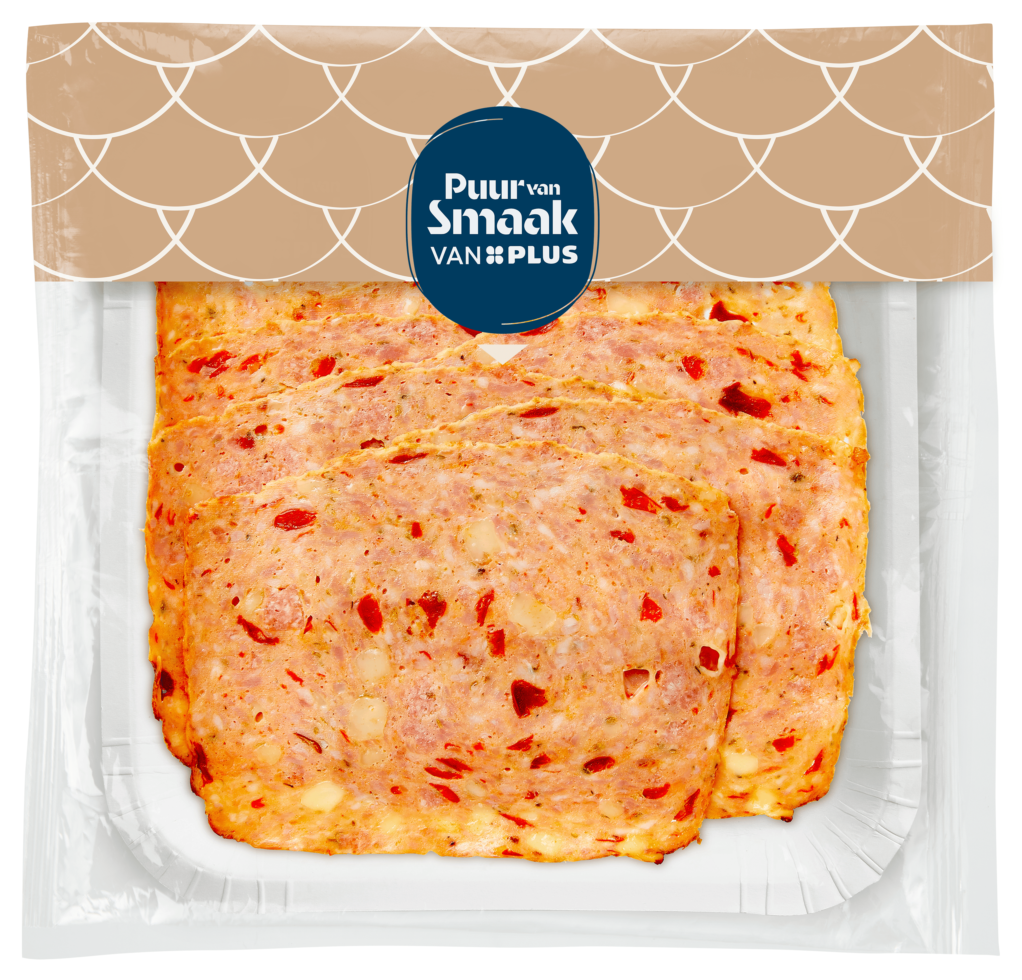 PLUS Puur van smaak PVS Mediterraans Gehaktbrood 100 gram