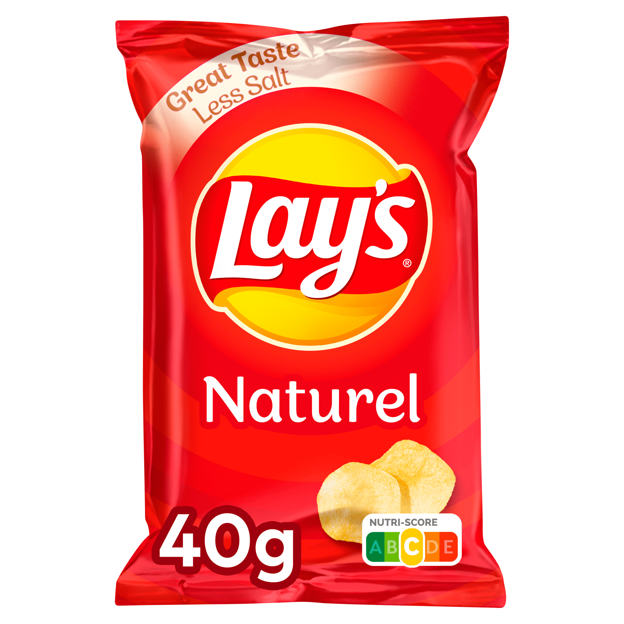 Lays Chips naturel kleinverpakking Zak 40 g