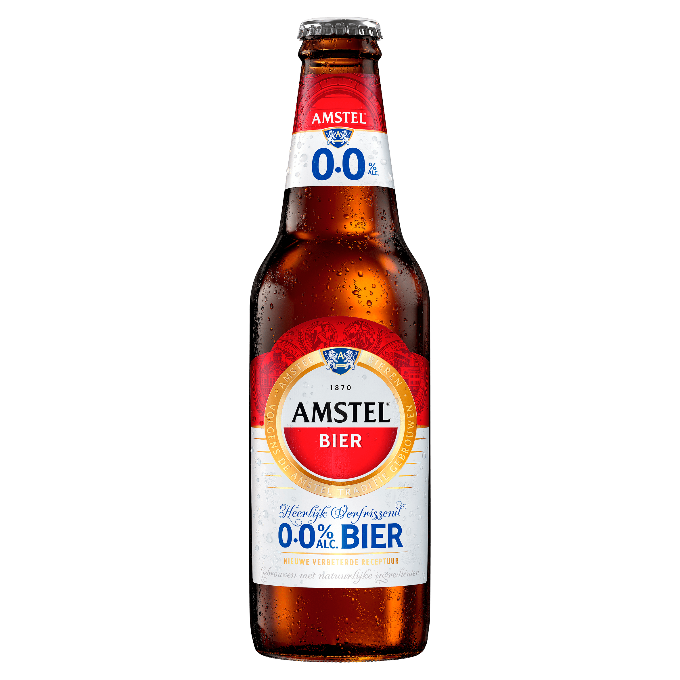 Amstel Pilsener 0.0 bier fles Fles 300 ml