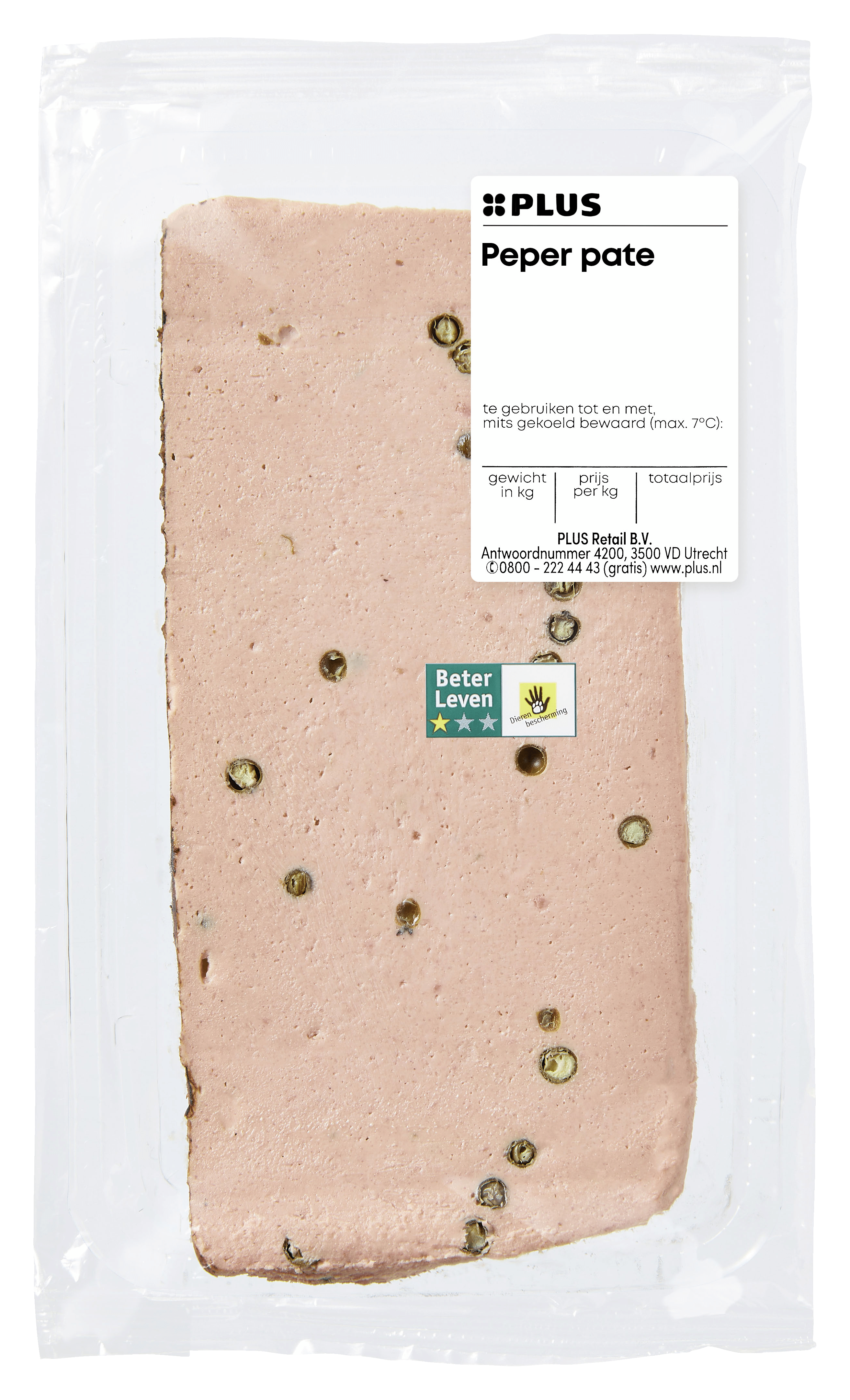 PLUS Peperpaté Tray 150 g