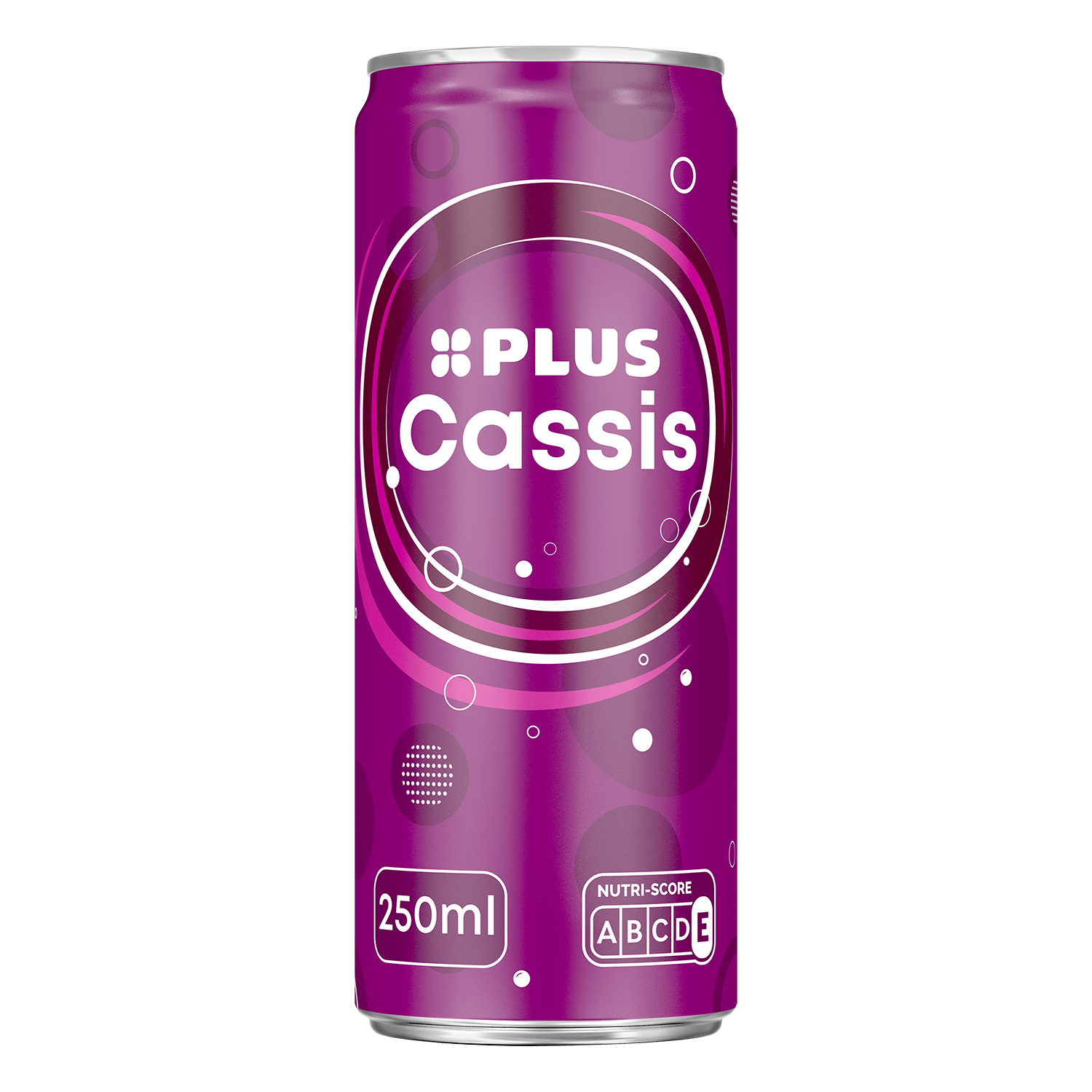 PLUS Cassis Blik 250 ml